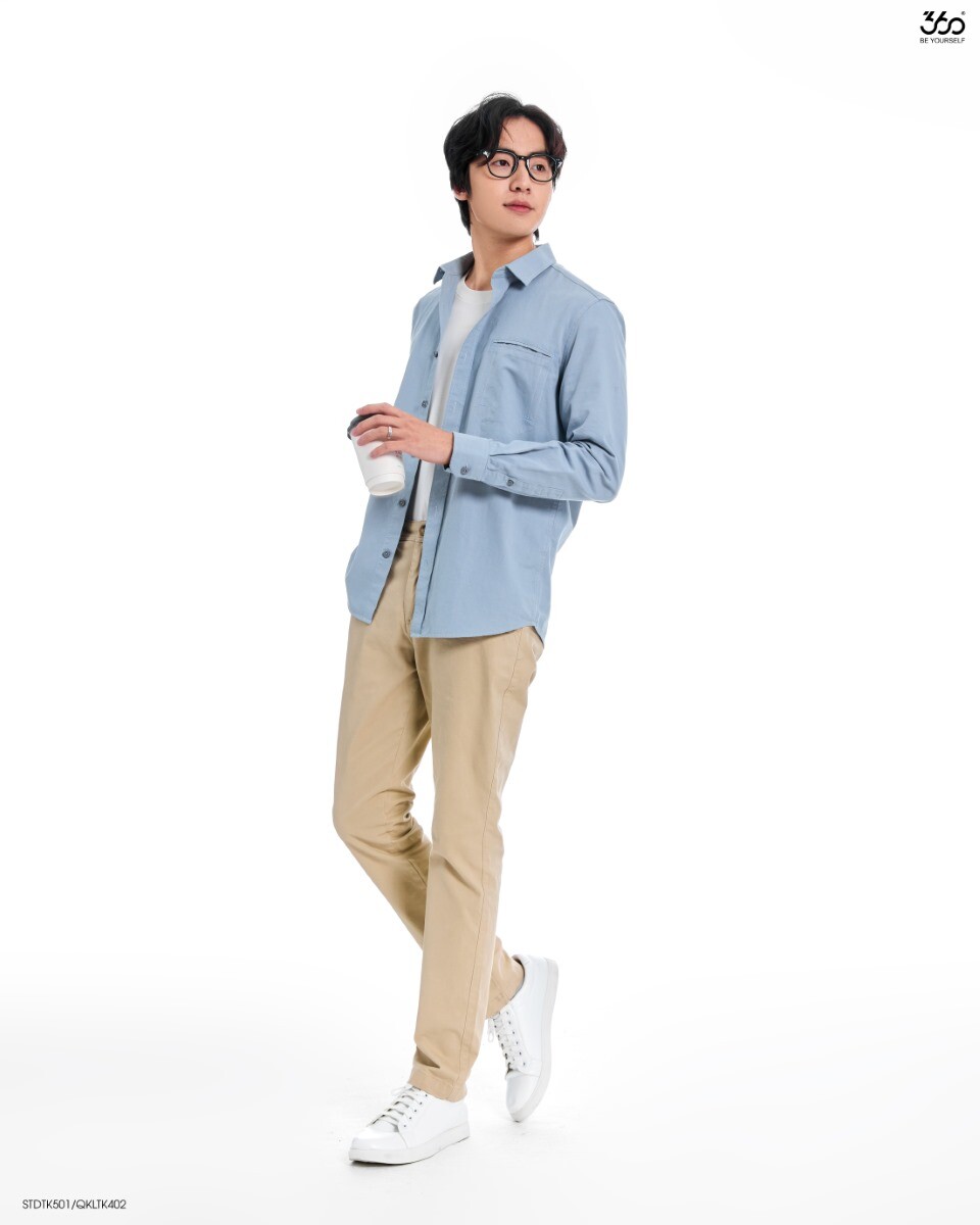 Quần kaki be