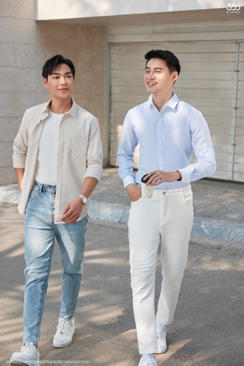 áo sơ mi nam kẻ sọc